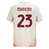 Maillot de Supporter AS Roma Mancini 23 Extérieur 2024-25 Pour Homme